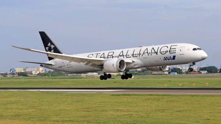 ANA aircraft in Star Alliance livery
